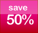 save 50%