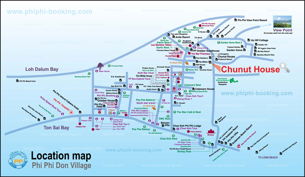 Chu Nut House Map